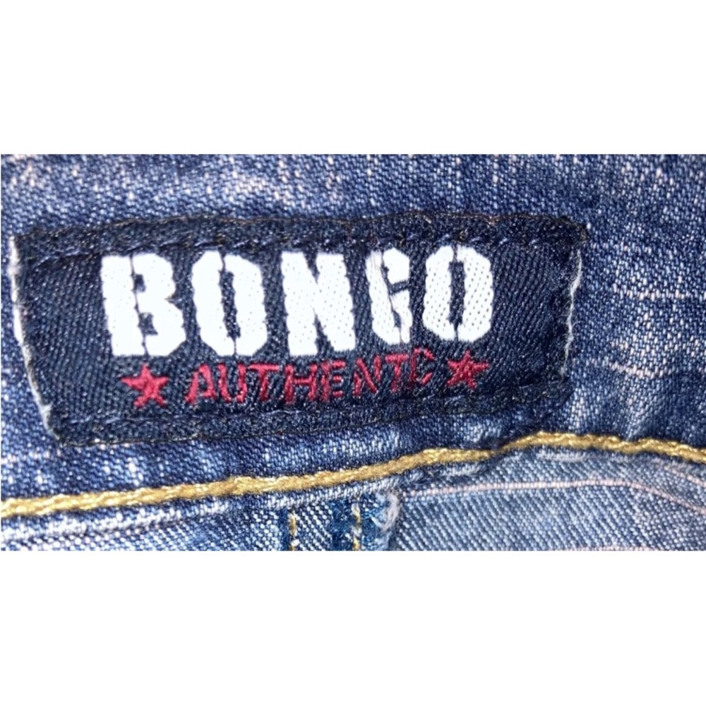 Vintage Y2K Bongo Cargo Denim jean mini skirt Women’s 9 Low Rise Front Pockets 9 - Picture 3 of 8